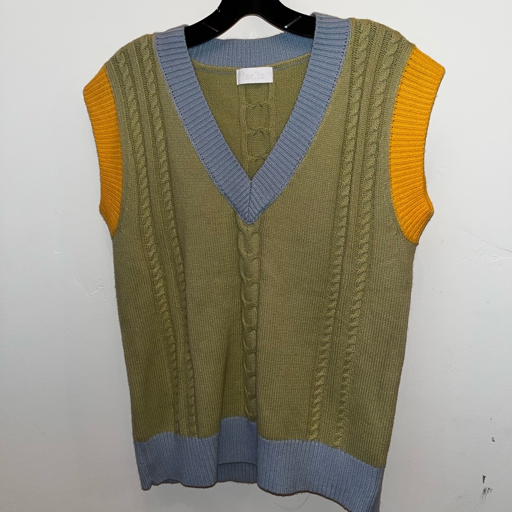 ISALIS sweater vest - size L